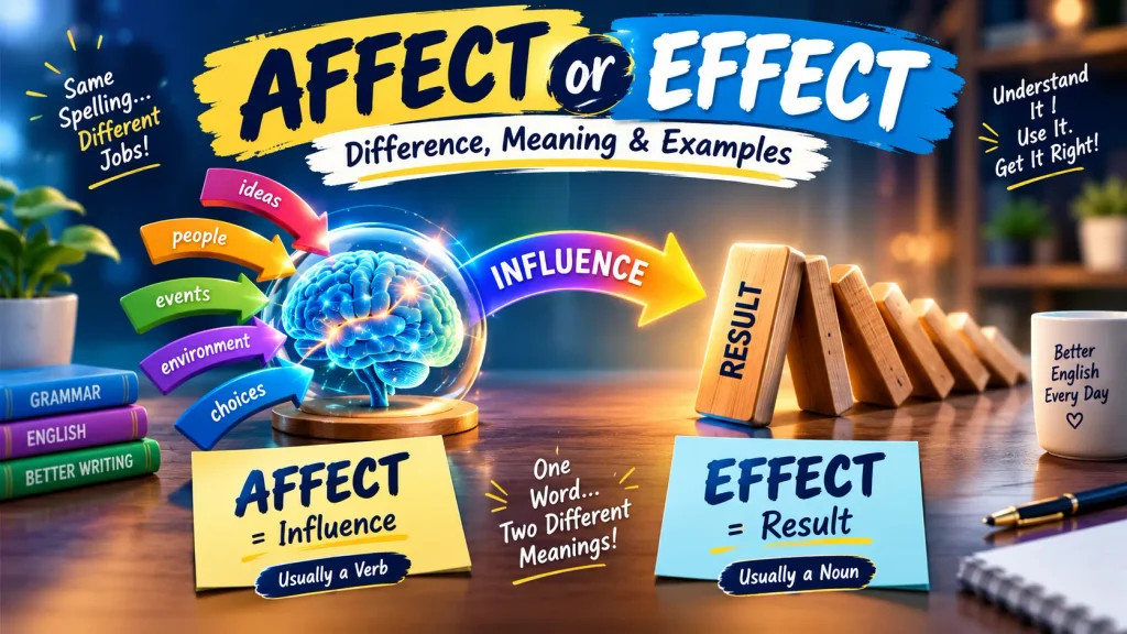 Affect or Effect