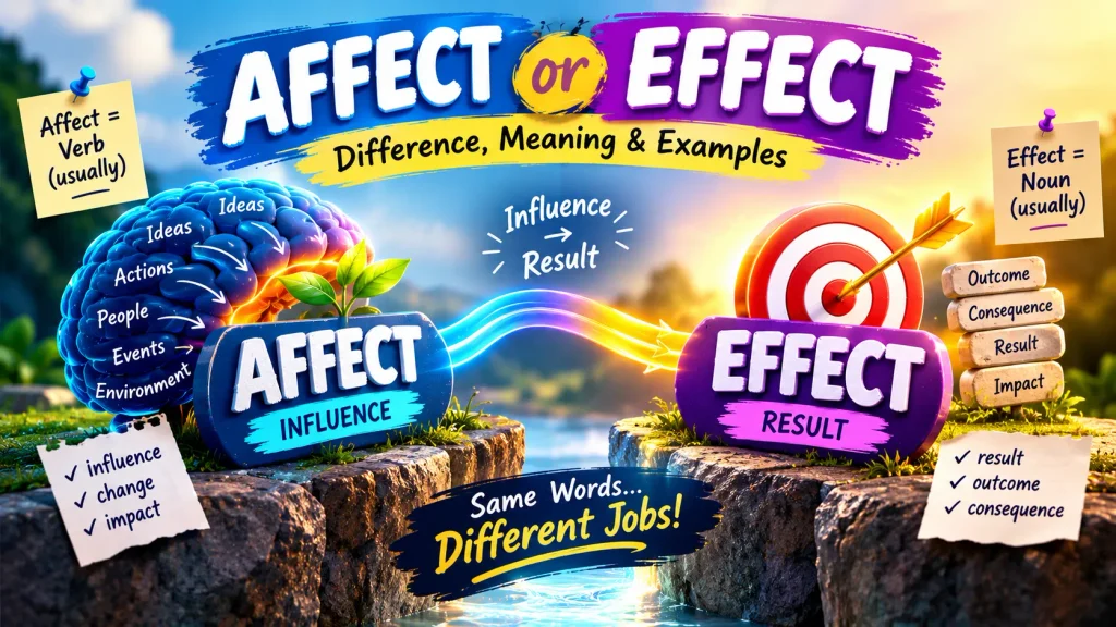Affect or Effect