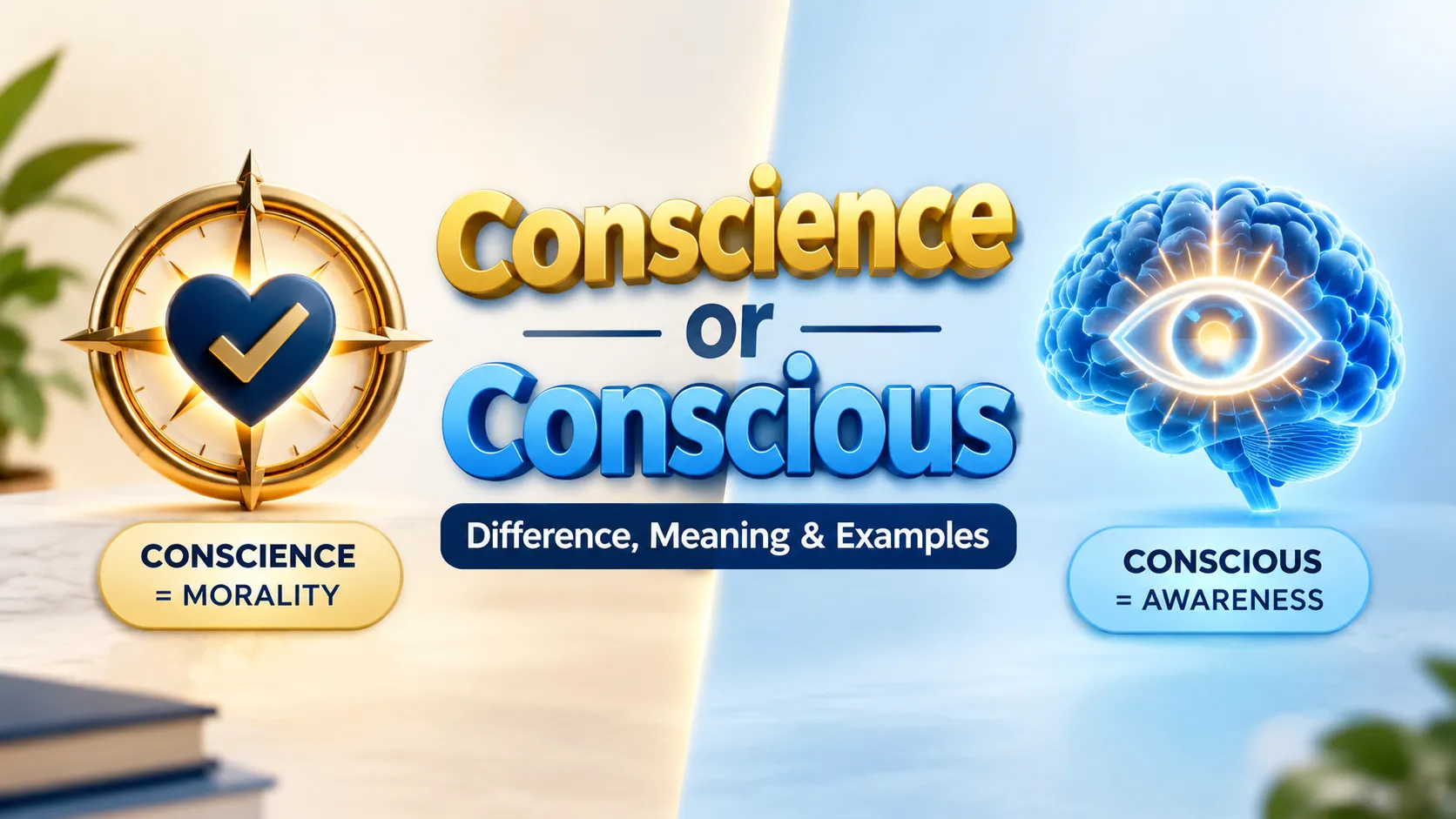 Conscience or Conscious